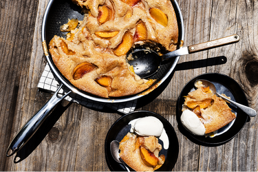 Summer Peach Crumble