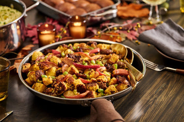 Apple-Sausage Cornbread Stuffing