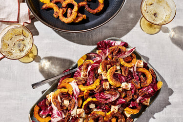 Delicata Squash Salad with Maple Vinaigrette