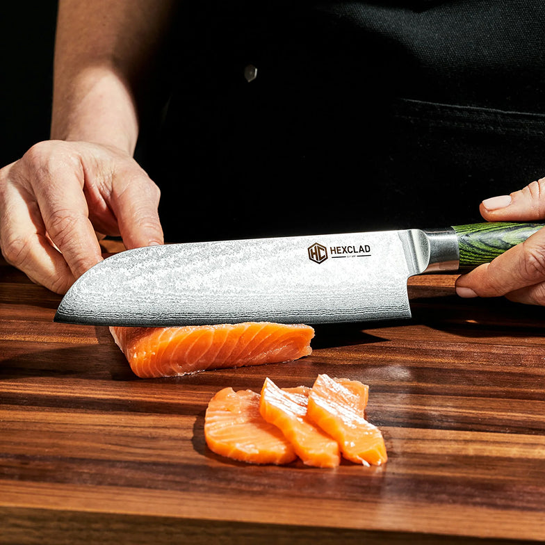 The Essential 6 pc Japanese Damascus Steel Knife Set